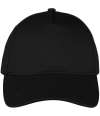 NS037 Native Spirit 5 Panel Cap Black colour image